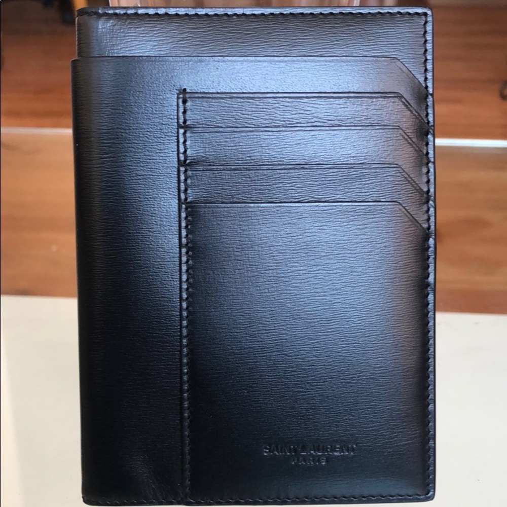 Brand New Authentic Saint Laurent Passport Wallet